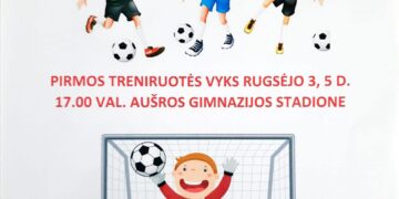 Futbolo treniruotės vaikams