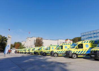 GMP transporto parko atnaujinimas – 15 naujų greitosios medicinos pagalbos automobilių pasieks regionus