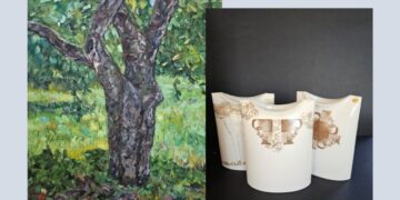 Ilonos Junevičienės ir Aleksandro Ganelino parodos atidarymas „Dedikacija. Prisimenant Lietuvą ir Lėją Goldberg“ skirtas Lietuvos žydų genocido atminimo dienai