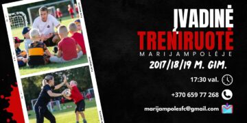 Įvadinė futbolo treniruotė vaikams