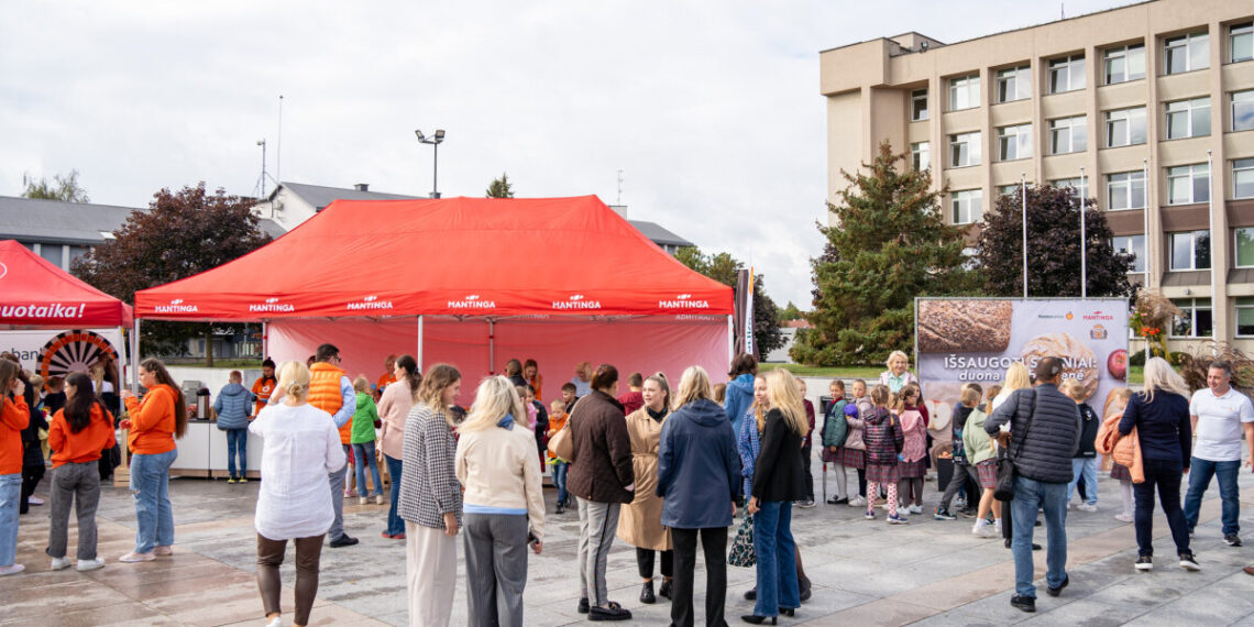 Marijampolėje vyko prasminga akcija prieš maisto švaistymą