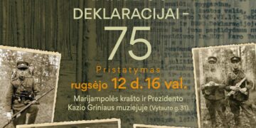 Parodos „Lietuvos laisvės kovos sąjūdžio Tarybos deklaracijai – 75“ pristatymas