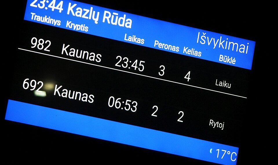 Specialus traukinio reisas Kazlų Rūdos šventės dalyviams - įgyvendintas!