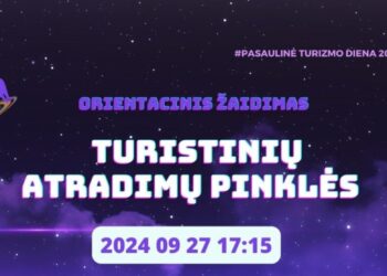 Švęskime Pasaulinę turizmo dieną kitaip – būkime turistais savo mieste!