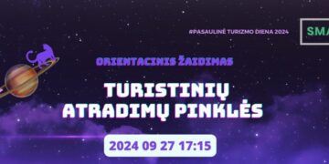 Švęskime Pasaulinę turizmo dieną kitaip – būkime turistais savo mieste!