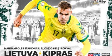 UEFA Tautų lygos rungtynės Lietuva - Kipras