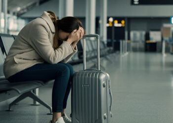 Stresas keliaujant lėktuvu