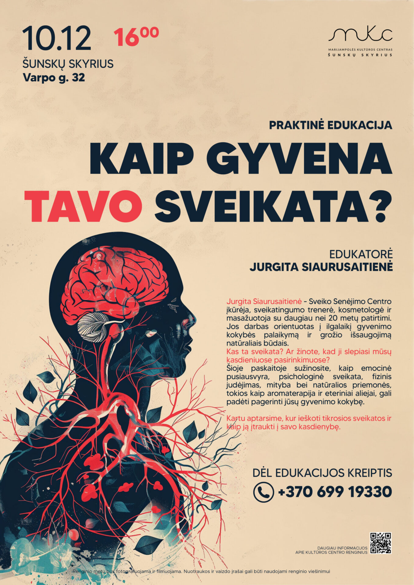 Praktinė edukacija „KAIP GYVENA TAVO SVEIKATA” | Šunskai