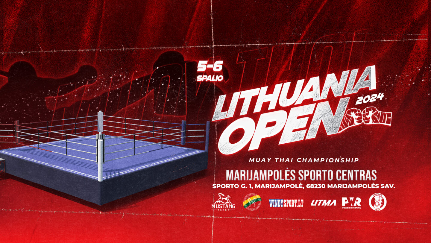 MUAY THAI ČEMPIONATAS „LITHUANIA OPEN 2024“