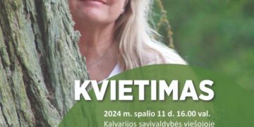 Susitikimas su kūrėja Algimanta Pabedinskiene