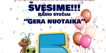 Radijo stoties „Gera nuotaika“ penkerių metų gimtadienis