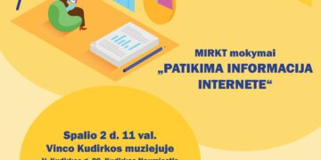 Vyresnio amžiaus žmonių savaitė: MIRKT mokymai „Patikima informacija internete“