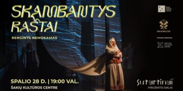Teatralizuota misterija „Skambantys raštai“