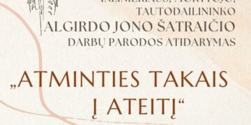 Algirdo Jono Šatraičio darbų parodos atidarymas