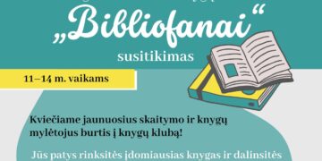 Steigiamasis atviras knygų klubo „Bibliofanai“ susitikimas