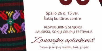 Senjorų liaudiškų šokių grupės „Vijūras“ 60 metų veiklos jubiliejus