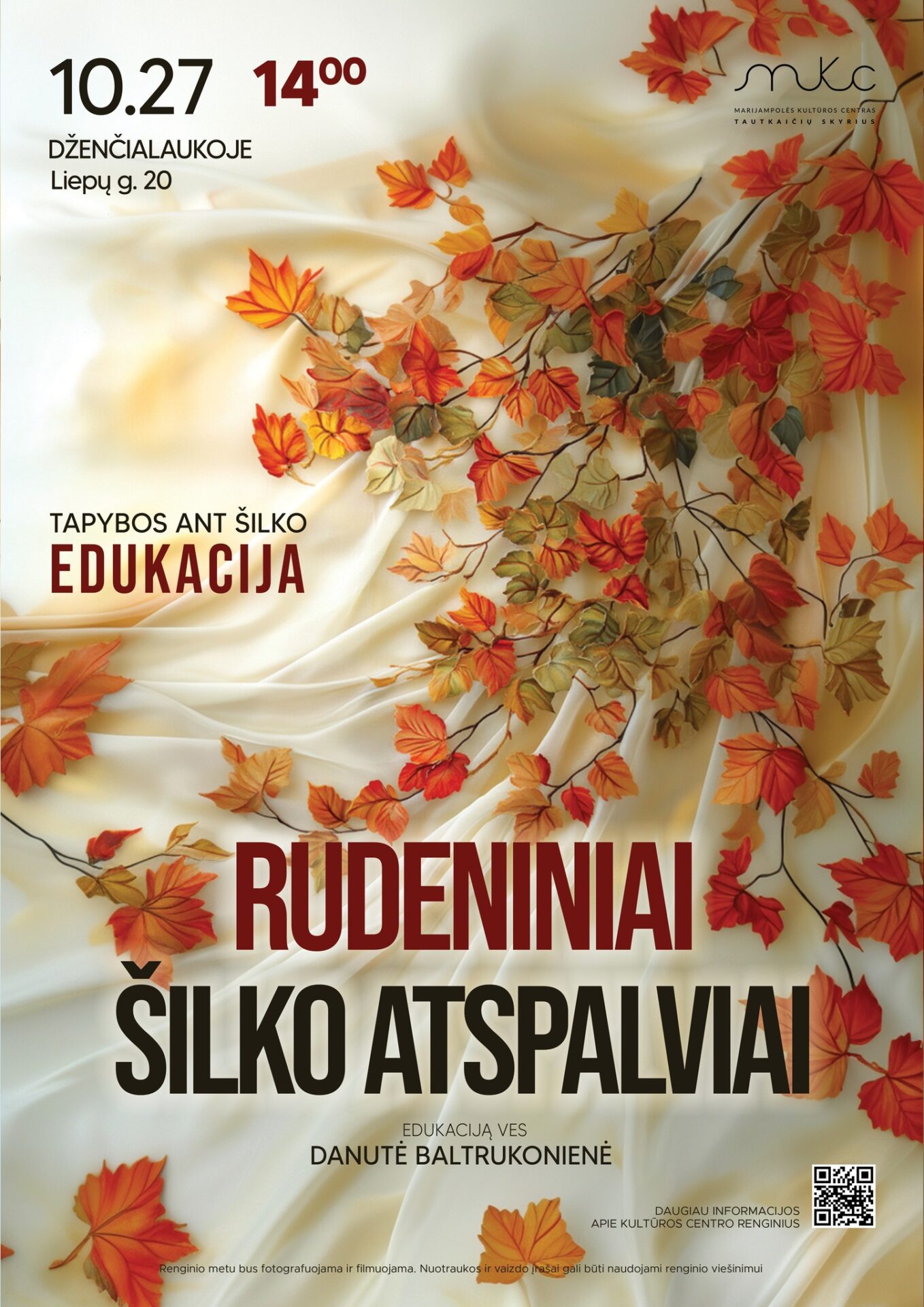 Edukacija „Šilkiniai rudens žibintai“