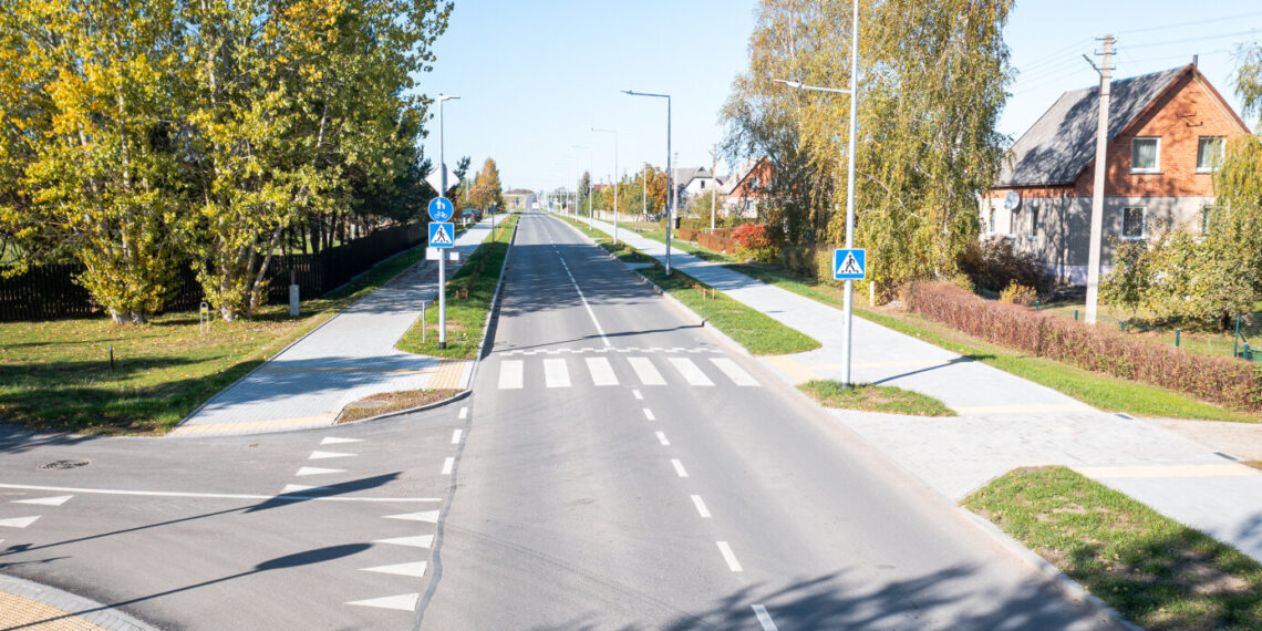 Baigtas Mokyklos gatvės kapitalinis remontas