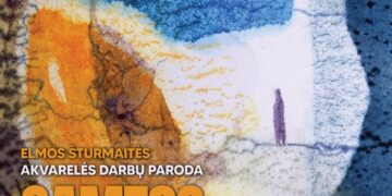 Elmos Šturmaitės kūrybos darbų parodos atidarymas