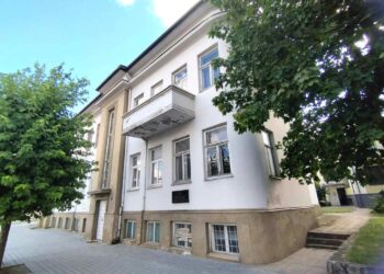 Istorinis pastatas Marijampolės širdyje laukia naujų savininkų