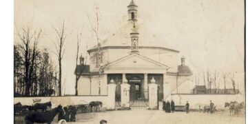 Griškabūdžio bažnyčia iki 1930 m.