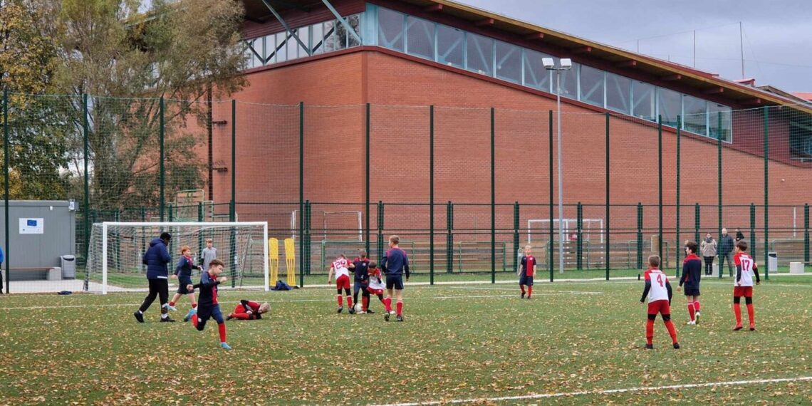 Kybartuose vyko olimpiniams metams paminėti skirtas futbolo turnyras