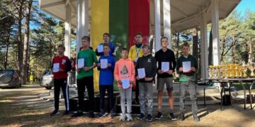 Vilkaviškio bėgikai sėkmingai užbaigė Lietuvos kroso taurės varžybas