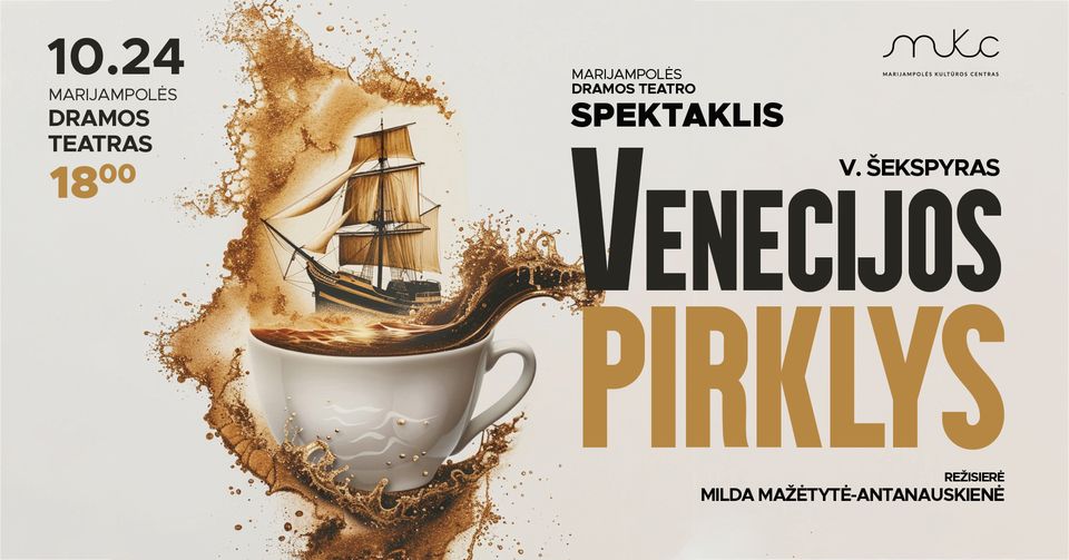 Spektaklis „Venecijos pirklys“