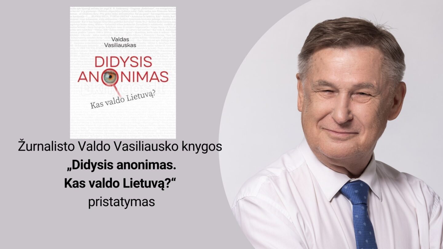 Valdo Vasiliausko knygos pristatymas