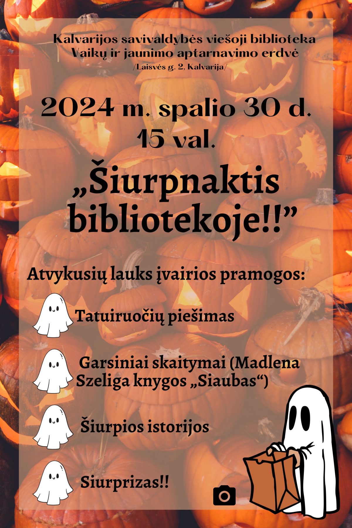 „Šiurpnaktis bibliotekoje“