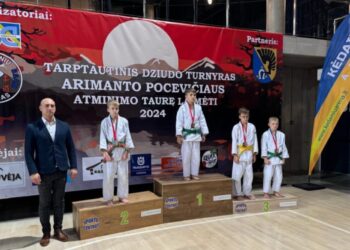 Simas Beloded – tarptautinio dziudo turnyro Arimanto Pocevičiaus atminimo Taurei laimėti čempiona