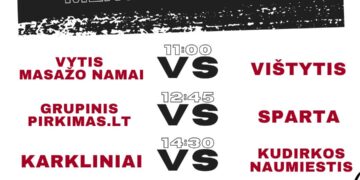 Vilkaviškio rajono krepšinio pirmenybės „Mero taurei laimėti”