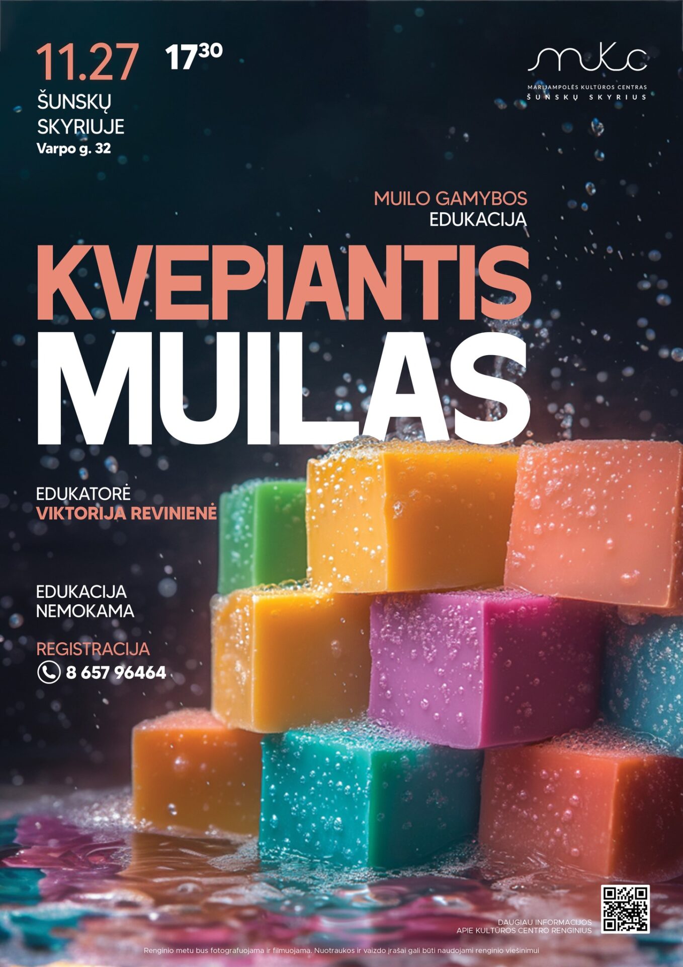 Edukacinis užsiėmimas „Kvepiantis muilas“