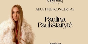 Akustinis PAULINO PAUKŠTAITYTĖS koncertas