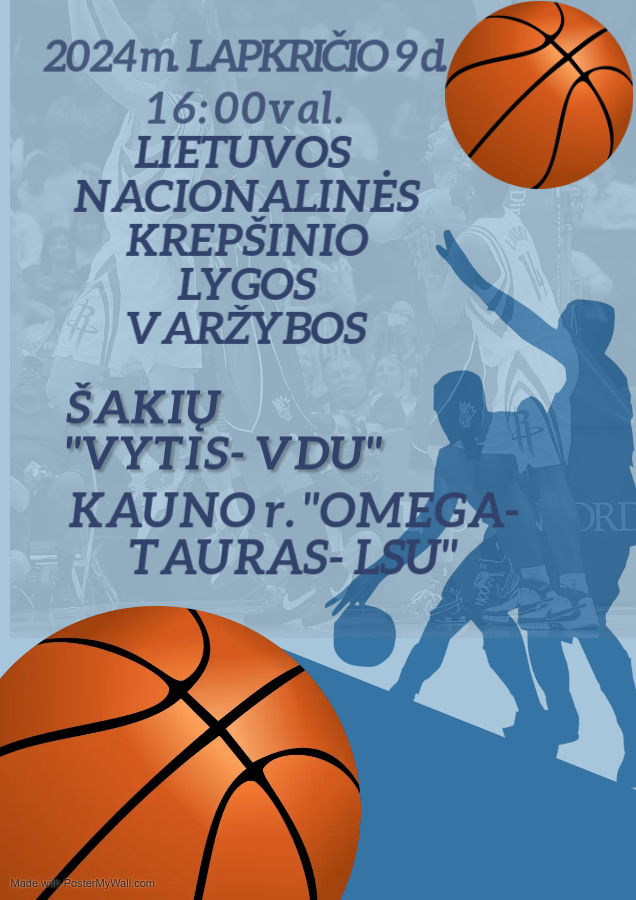 NKL: „Vytis-VDU” - „Omega-Tauras-LSU”