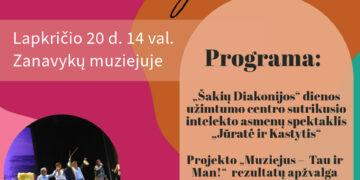 PROJEKTO „ZANAVYKŲ MUZIEJAUS EKSPOZICIJŲ PRIEINAMUMO ASMENIMS SU NEGALIA DIDINIMAS. MUZIEJUS – TAU IR MAN!“ PRISTATYMAS