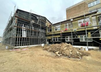 Aptarta „Žiburio“ gimnazijos rekonstrukcija ir energijos taupymo sprendimai