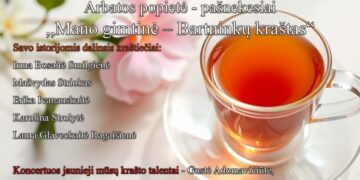 Arbatos popietė - pašnekesiai „Mano gimtinė - Bartninkų kraštas“