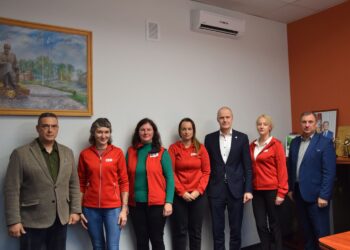 Vilkaviškio savivaldybėje lankėsi Lietuvos Raudonojo Kryžiaus atstovės