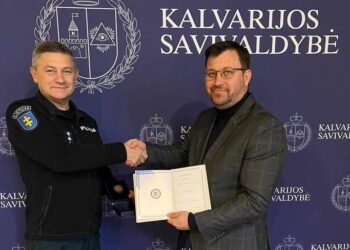 Kalvarijos savivaldybei - policijos generalinio komisaro padėka