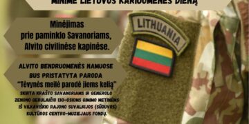 LIetuvos kariuomenės diena Alvite