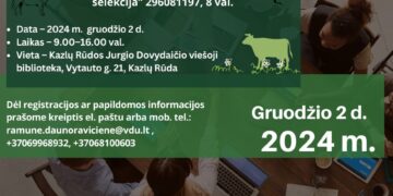 Mokymai „Mėsinių galvijų veislinė vertė ir genominė selekcija“