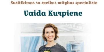 Susitikimas su sveikos mitybos specialiste Vaida Kurpiene