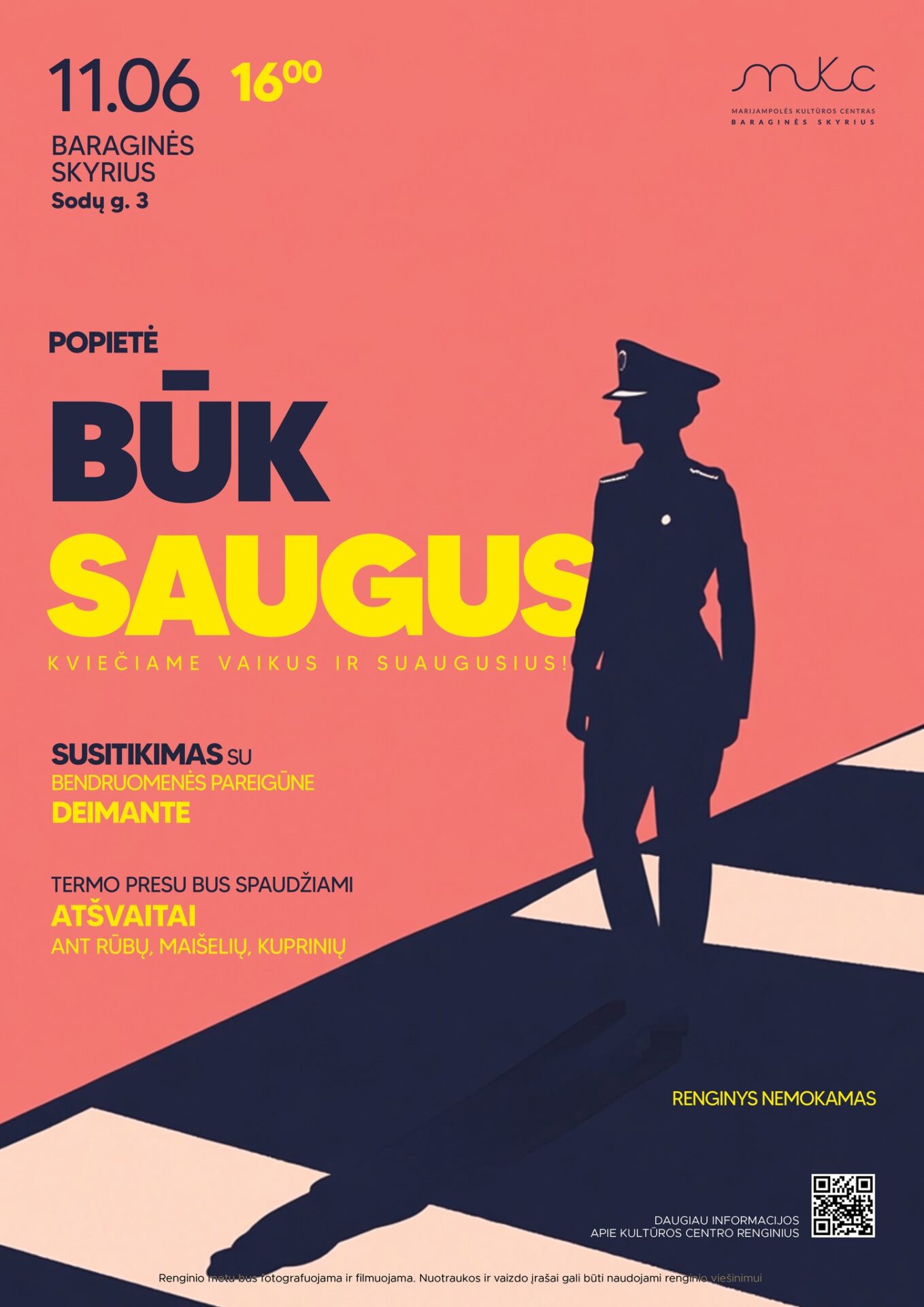 Popietė „Būk saugus“