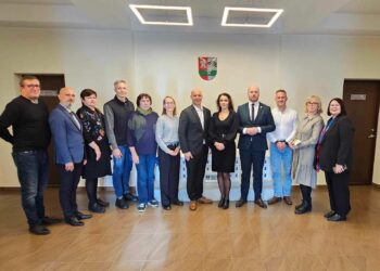 Šakių rajono savivaldybėje lankėsi delegacija iš Goldap miesto