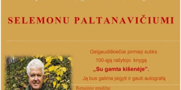 Susitikimas su gamtininku, knygų autoriumi Selemonu Paltanavičiumi
