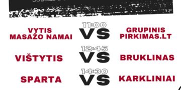 Vilkaviškio rajono krepšinio pirmenybės mero taurei laimėti