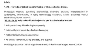 Vilkaviškio verslo forumas „VILKAVIŠKIS – 2024“