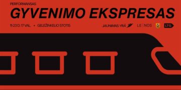 Marijampolės geležinkelio stotyje – unikalus performansas „Gyvenimo ekspresas“