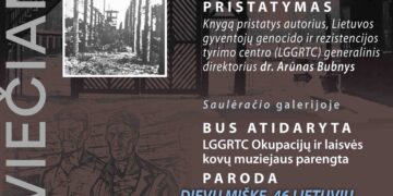 Lietuvos gyventojų genocido ir rezistencijos tyrimo centro Okupacijų ir laisvės kovų muziejaus parodos „Dievų miške. 46 lietuvių inteligentų grupė Štuthofo koncentracijos stovykloje“ ir dr. Arūno Bubnio knygos „Lietuviai Štuthofo koncentracijos stovykloje 1942–1945 metais“ pristatymas